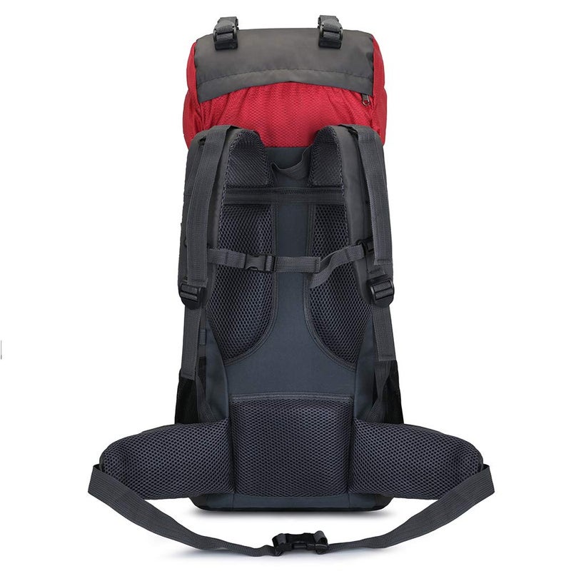 Bseash 60L Internal Frame Waterproof Hiking Camping Backpack with Rain Cover, Large Outdoor Sport Travel Daypack Rucksack - Image 3